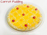 Carrot pudding/carrot-nuts pudding