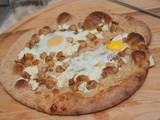 Breakfast Pizza and Test Dough