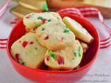 Eggless Tutti Frutti Cookies | Karachi Biscuits Recipe | Fruit Cookies