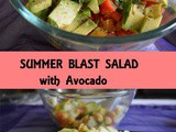 Summer Blast Salad with Avocado, How to make Chickpeas Avocado Salad | Salad Recipes