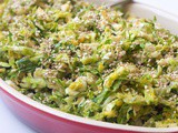 Easy Brussels Sprouts Slaw