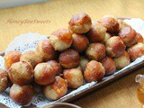 Taro cum Sweet Potato Glutinous Balls with Glutinous rice Cakes (年糕芋头番薯蛋)