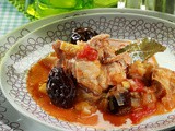 Pork Stew with Leeks and Plums