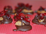 Almond & Cranberry Chocolate Clusters