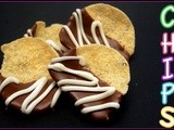 Chocolate dipped potato chips