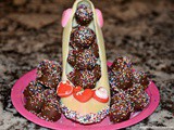 Chocolate Shoe Stuffed with Oreo truffles