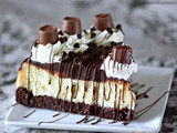 Flourless Brownie Quarancheesecake