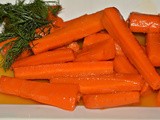 Honey & brown sugar glazed carrots