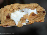 Marshmallow Stuffed Peanut Butter Cookies