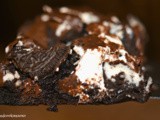 Oreo Marshmallow Brownies