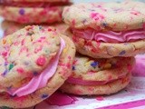 Pinkalicious meets confetti cookies