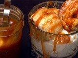 Salted caramel donuts....rolled in melted butter & sugar