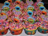 Sesame street cupcakes