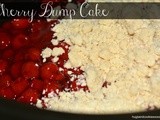 Slow Cooker Cherry Dump Cake