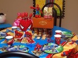 Superheroes tea party
