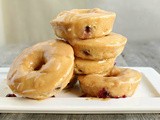 Baked Peanut Butter & Jelly Doughnuts