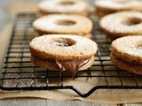 Chocolate and Hazelnut Linzer Cookies  #BrunchWeek