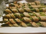 Healthy Asparagus Spiral Puffs