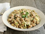 Quinoa & Chickpea Salad with Lemon Tahini Dressing