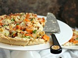 Rustic Roasted Veggie Tart and a Little Help for the Holidays from Kraft