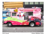 Yogo Frozen Yoghurt Truck in nyc, New York