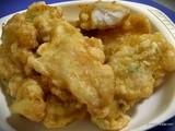 Crispy Fried Fish & Stir Fry Leeks