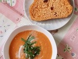 Fresh Tomato Soup with Basil (Delia Smith)