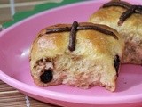 Happy Easter! Chocolate Chips Hot Cross Buns