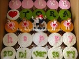 Anniversary Cupcakes for Mieke Amalia & Tora Sudiro