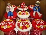 Birthday Cupcakes for Reza