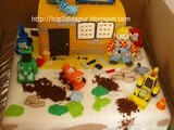 Bob the Builder Birthday Cake for Adit