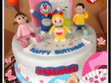 Doraemon Cake for Milvia