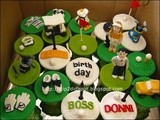 Golf Cupcakes for Cindy