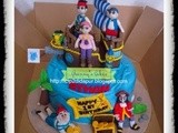 Jack and neverland pirates cake for Ethan