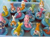 Little Mermaid Cupcakes for Alina