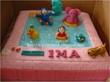Pocoyo & friends in the Pool Cake for Ima