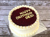 Red Velvet Cake for Deri