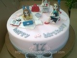 Sweet Seventeen Birthday Cake for Riris