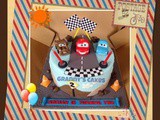 The Cars cake for Adrian