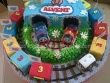 Thomas Birthday Cake for Alvent