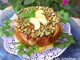 Torta di pesche rovesciata