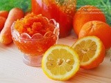 Μαρμελαδα καροτο με περγαμοντο και καρδαμωμο  ♦♦  confettura di carote al bergamotto e cardamomo