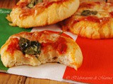 Αφρατα πιτσακια με φυσικο προζυμι // pizzette sofficissime, al lievito madre