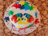 Τουρτα γενεθλιων puzzle  ♦♦  torta di compleanno puzzle