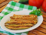 Κολοκυθακια  τηγανητα  στον φουρνο ♦♦ zucchine  fritte  al forno