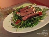 Beef Steaks and Rocket Salad