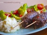 Mince Beef, Mash and Salad