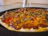 Sausage and Gherkins Pizza
