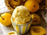 Spicy Golden Plum Ice-Cream And Sicilian Memories