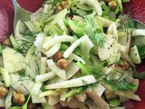Fennel, Pear, Celery, and Hazelnut Salad